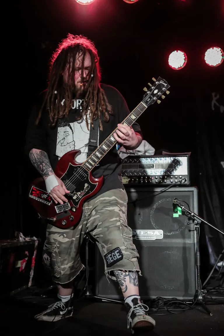 Napalm Deathi praeguse koosseisu asendusliige John Cooke.