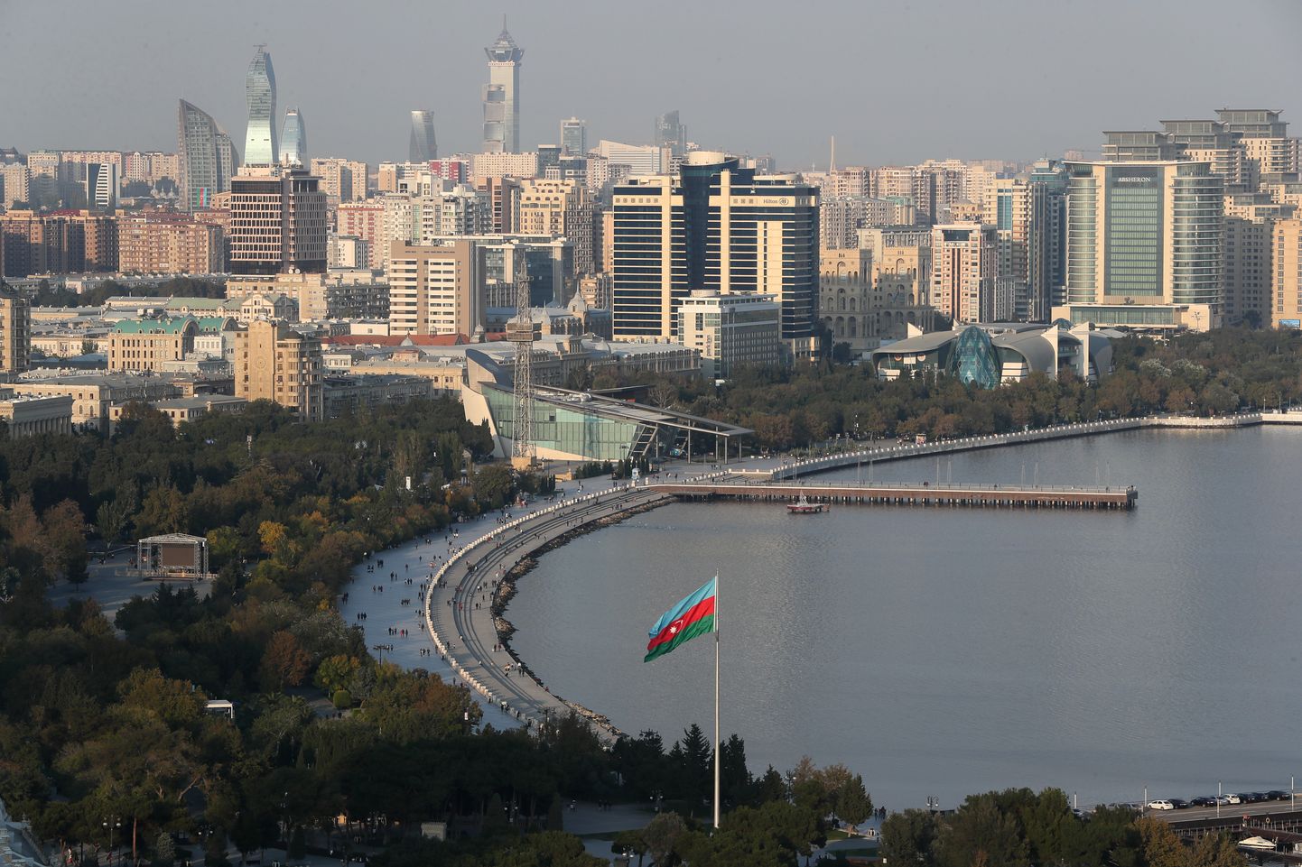 Aserbaidžaani pealinn Bakuu.