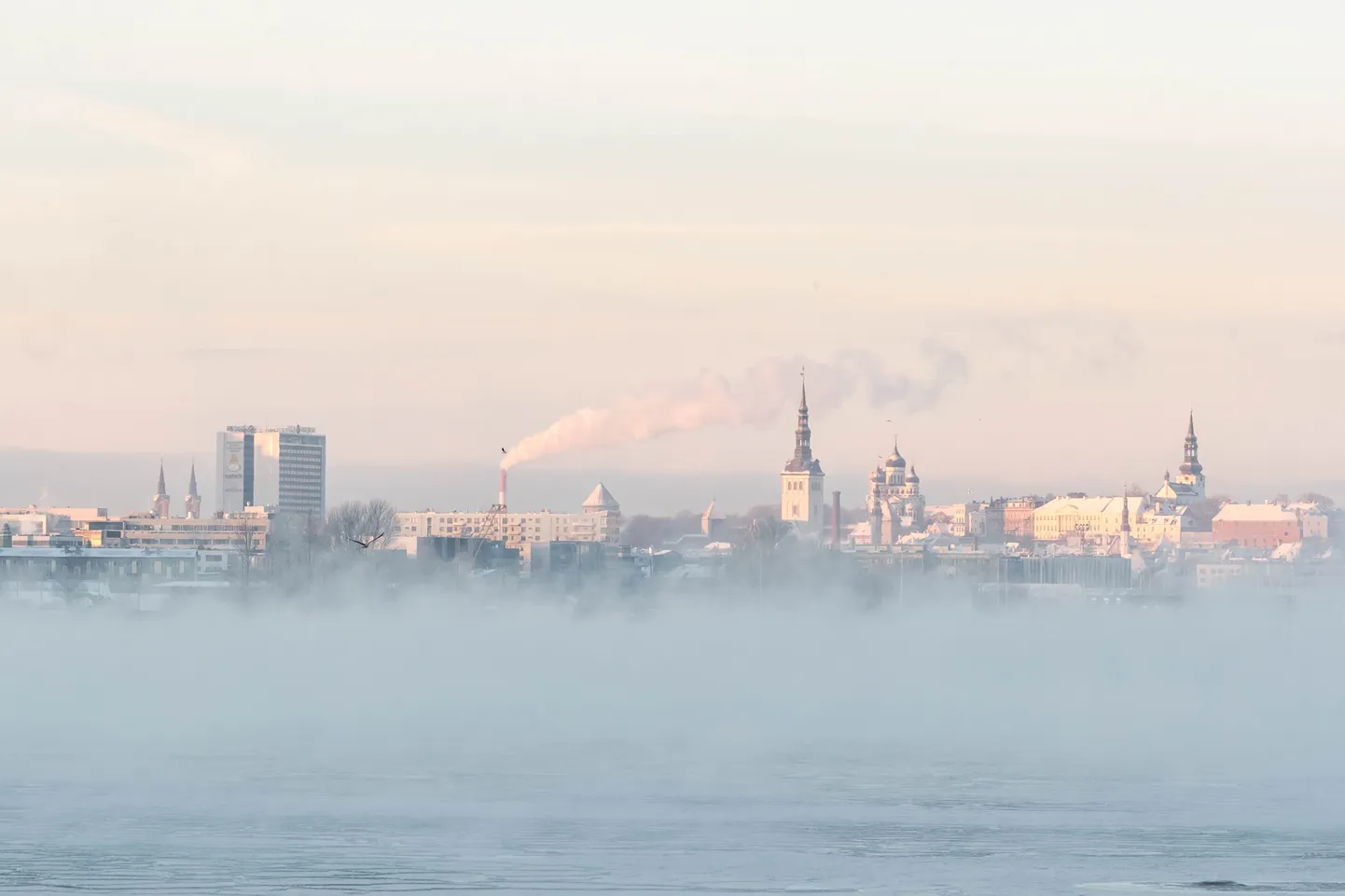 Морозный Таллинн (иллюстративное фото).