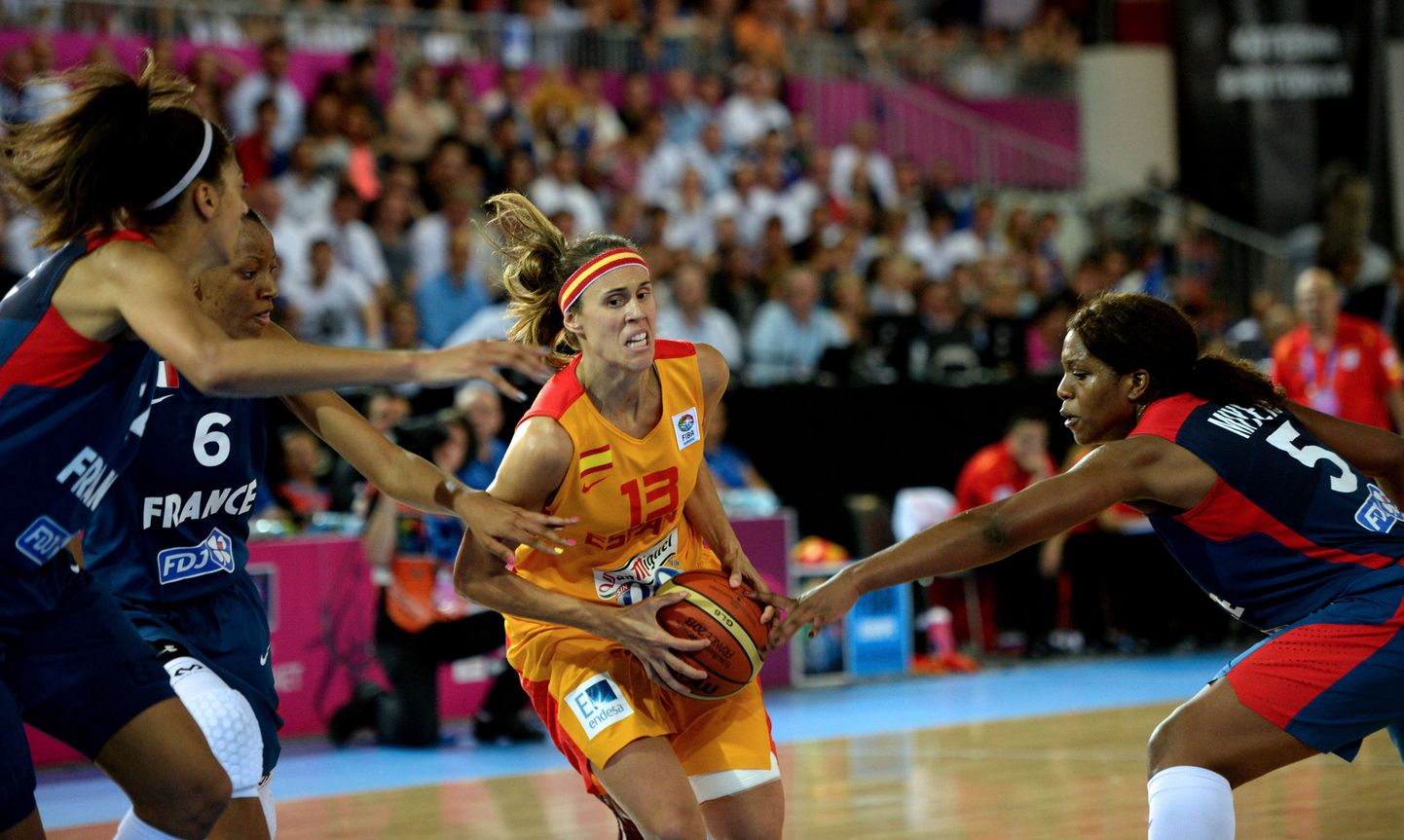 Amaya Valdemero aitas Hispaania korvpallinaiskonna EMi kullani.