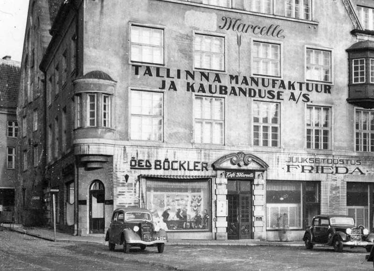 Tallinna südalinn enne II Maailmasõda. Fotod Eero Olanderi kogust.