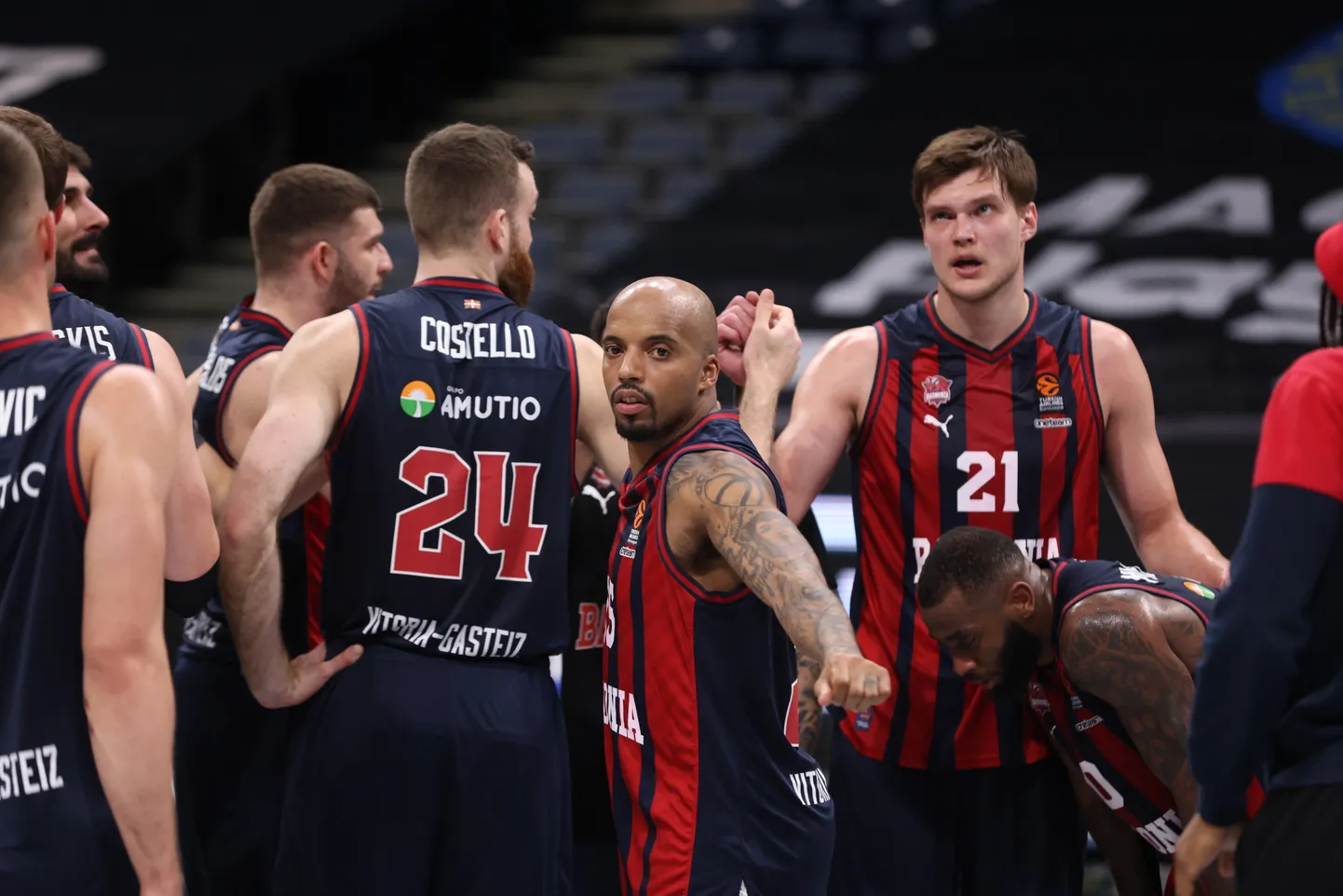 Baskonia korvpallurid.