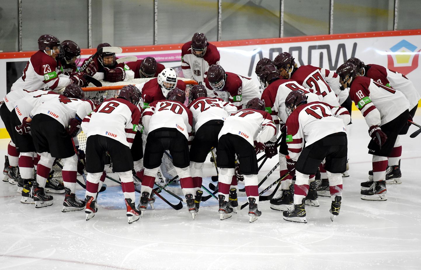 Latvijas U-18 izlases hokejisti