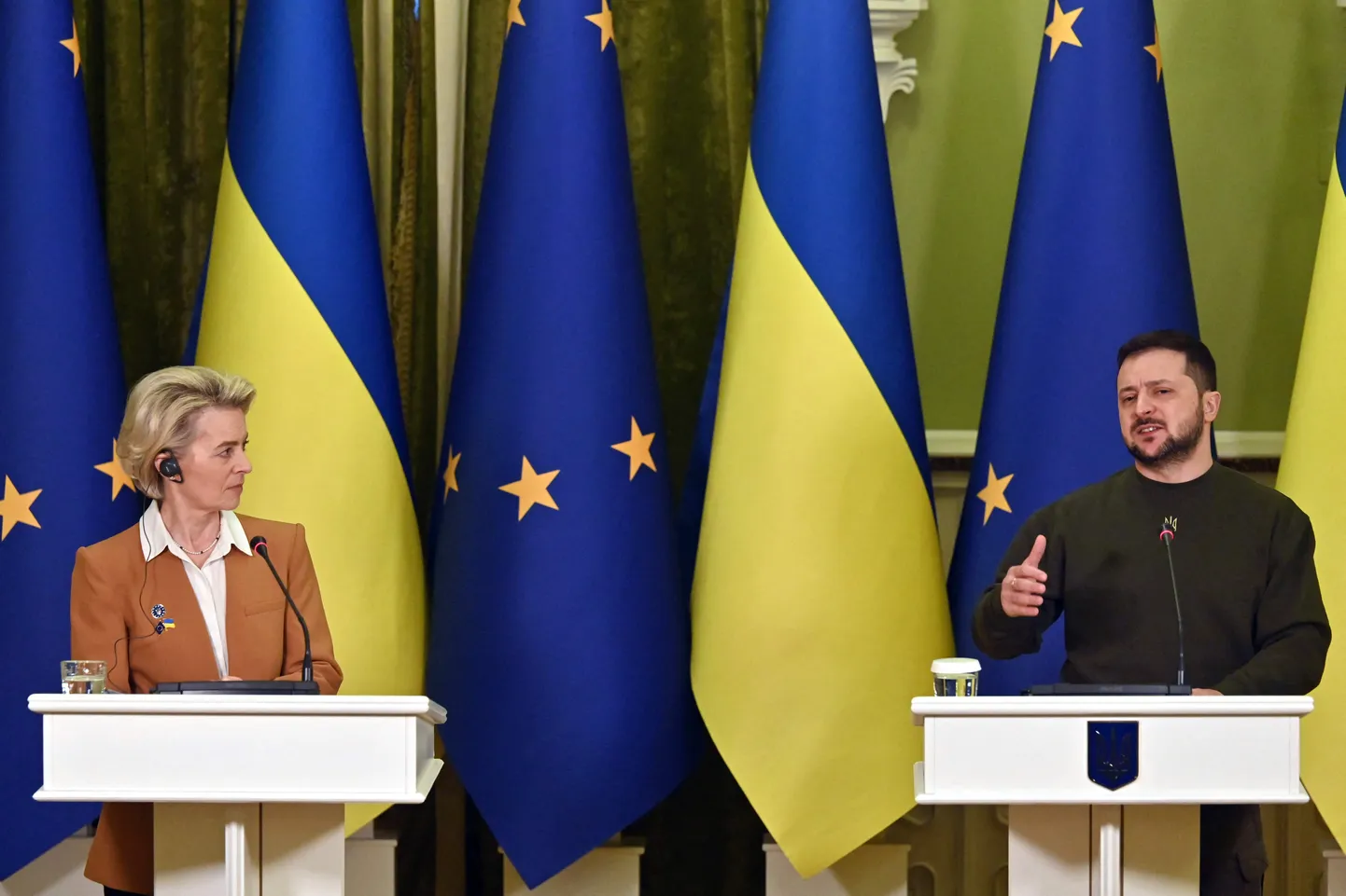 Ukraina president Volodõmõr Zelenskõi.