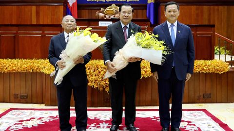 Kambodža endine juht Hun Sen naasis Facebooki