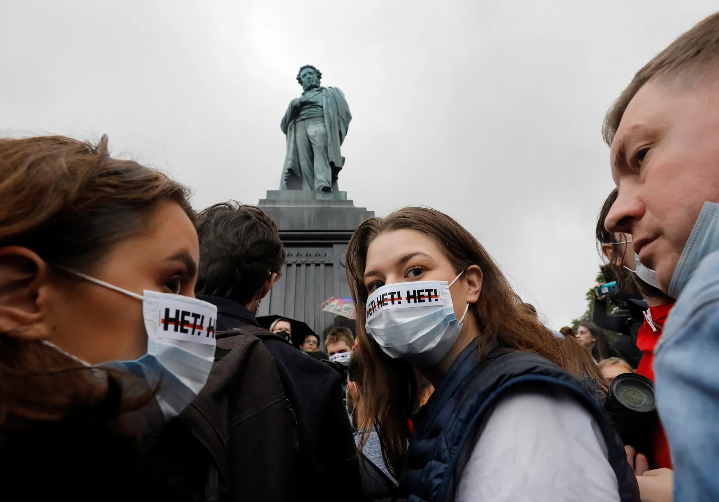 Протесты в Москве