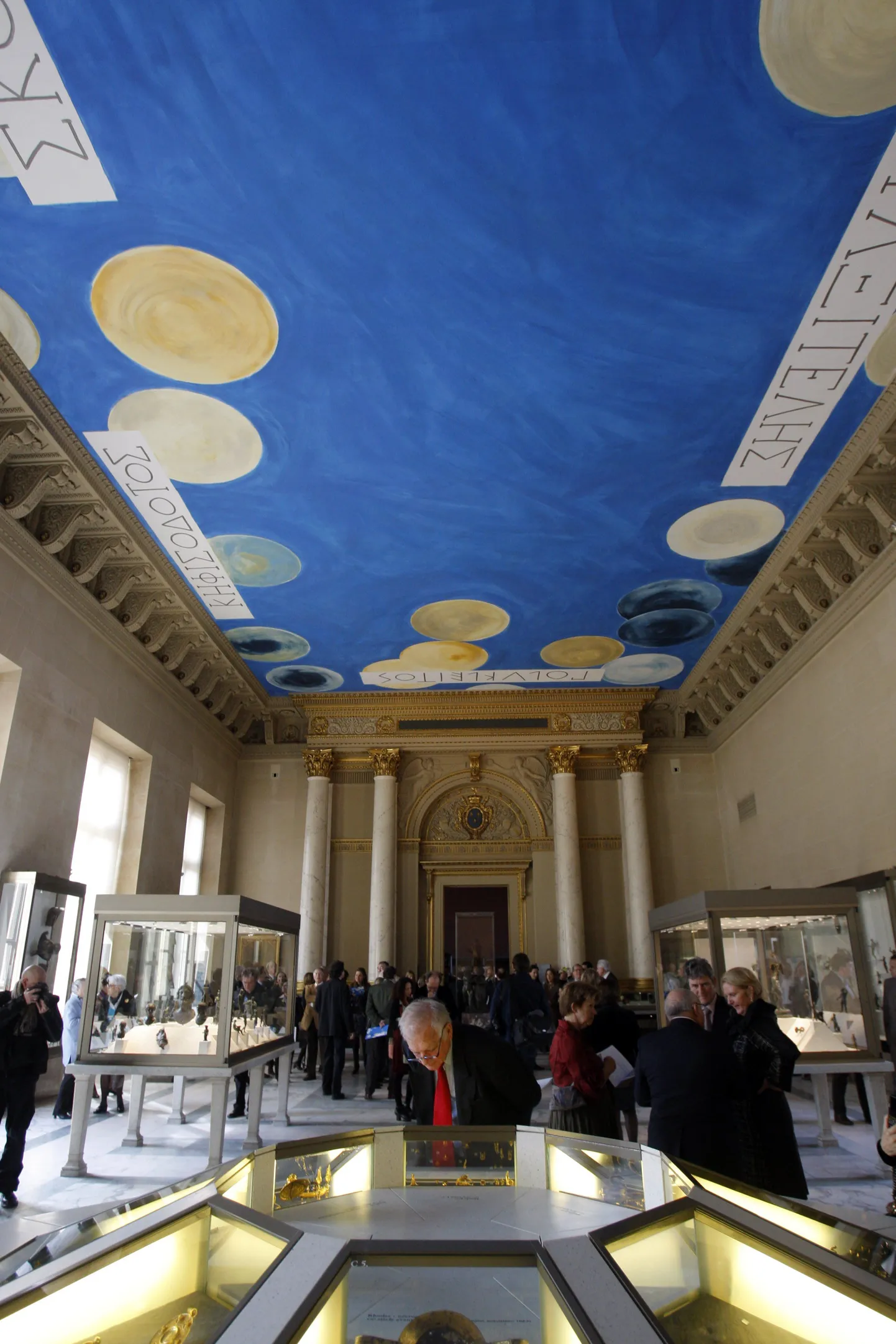 Cy Twombly laemaaling Louvre´is