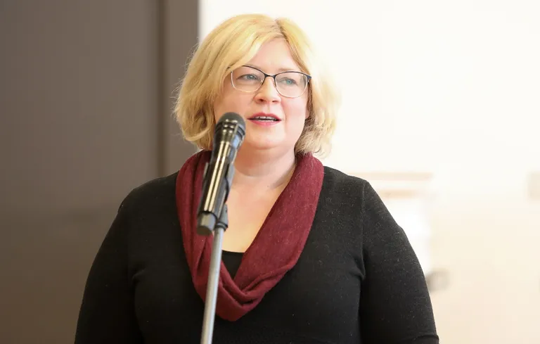 Kultūras ministrijas valsts sekretāre Dace Vilsone.