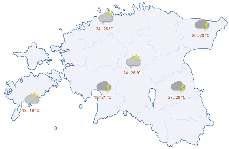 Ilm laupäeval