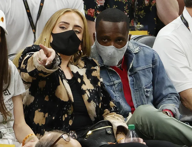 Adele ja Rich Paul.