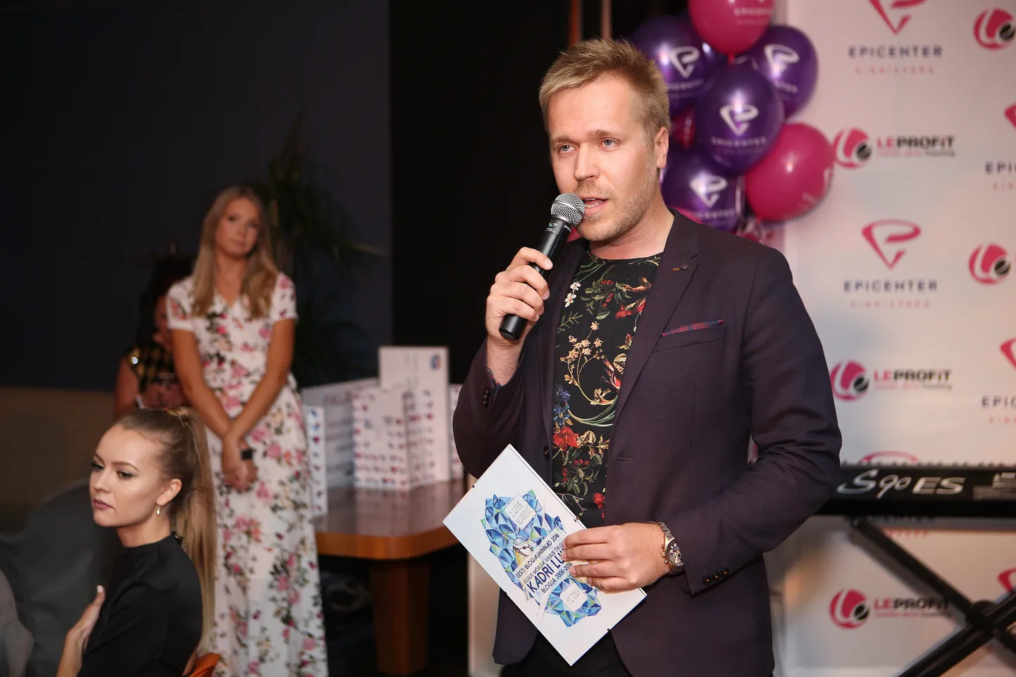 Blogiauhinnad 2016. Pildil Margus Vaher.