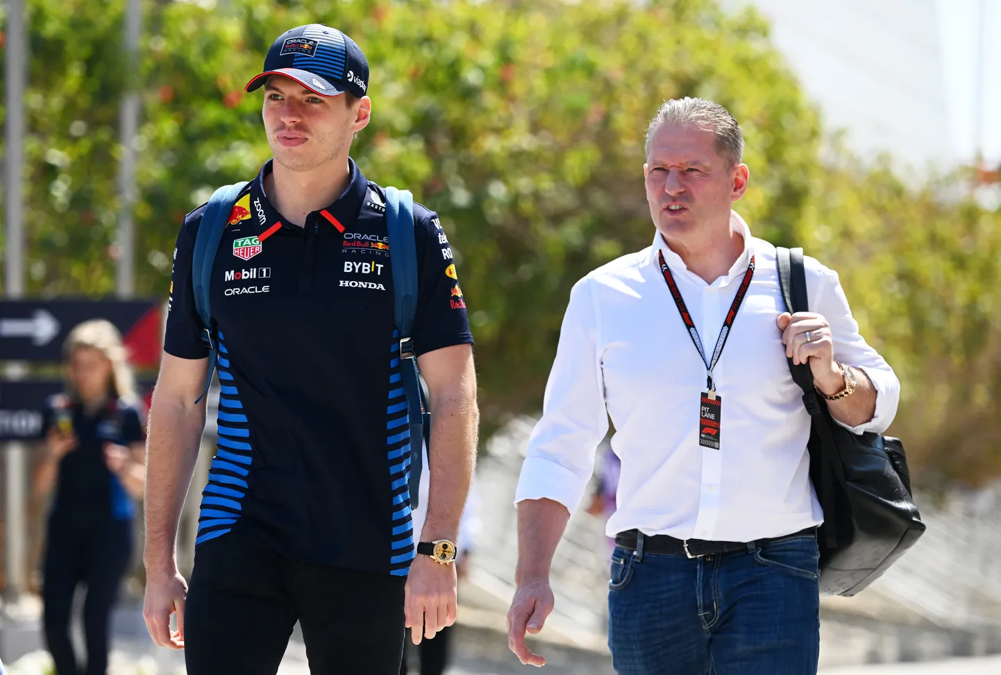 Max ja Jos Verstappen.