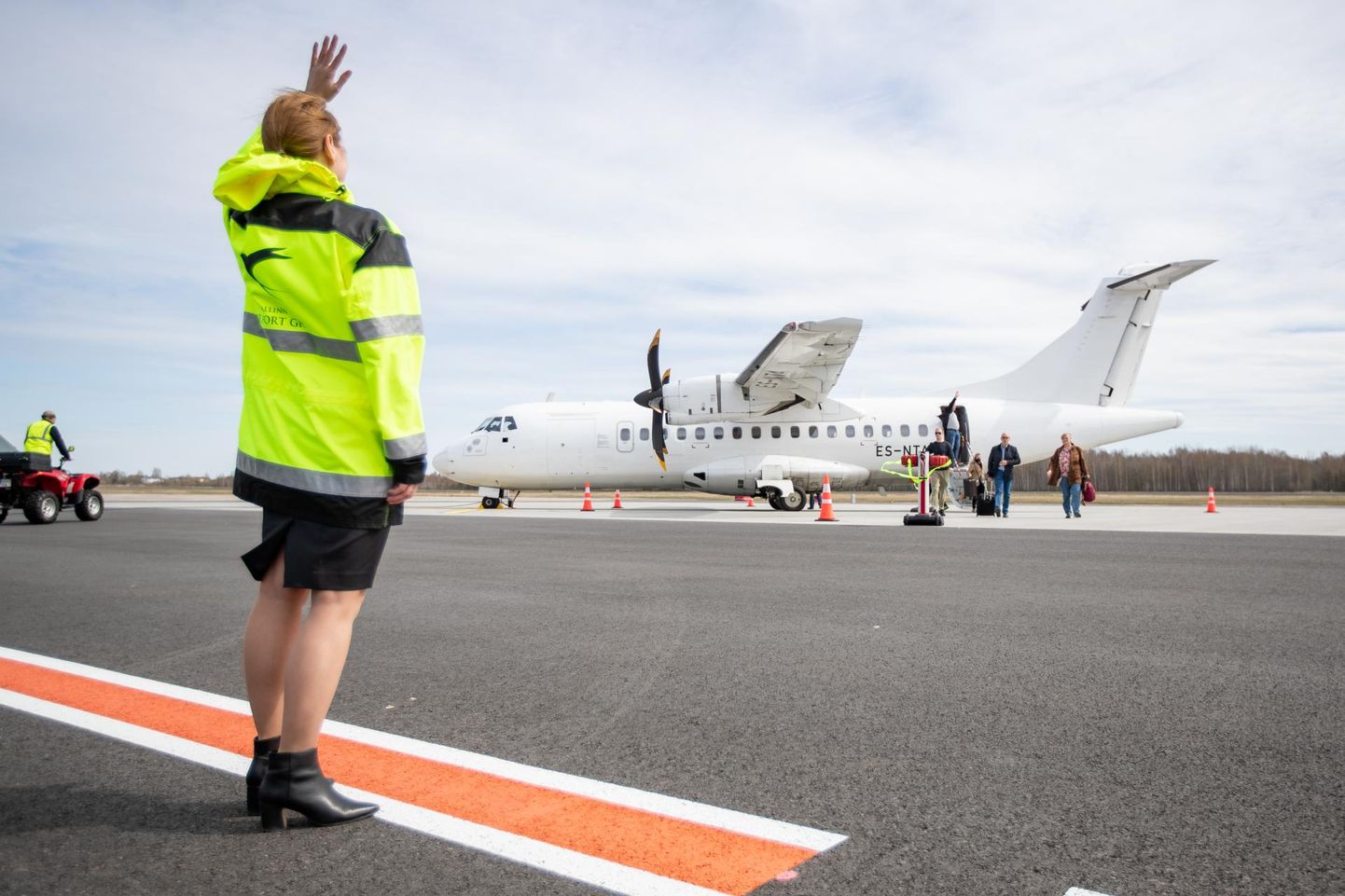 Esimene rahvusvaheline lend Pärnu lennujaama toimus tänavu 5. mail, kui suvepealinnas maandus Helsingist saabunud lennuk.