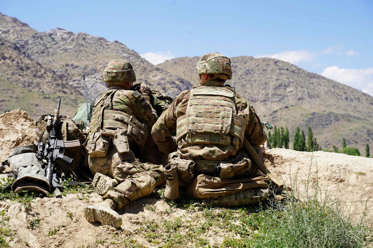 USA sõdurid 2019. aasta 6. juunil Afganistanis Wardaki provintsis.