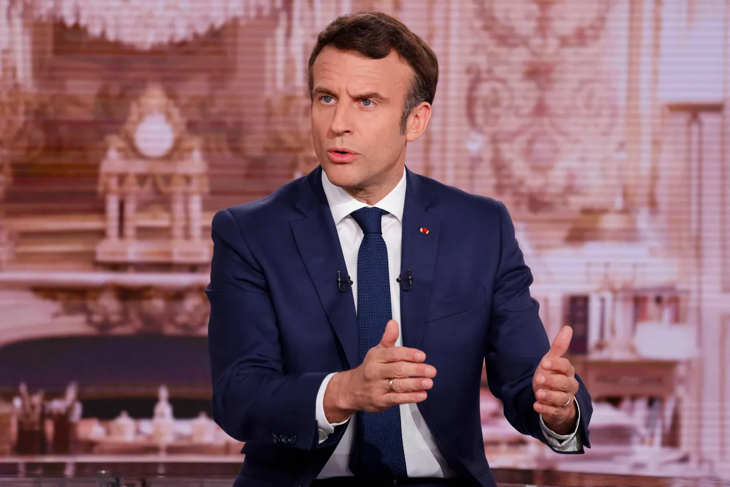 President Emmanuel Macron.
