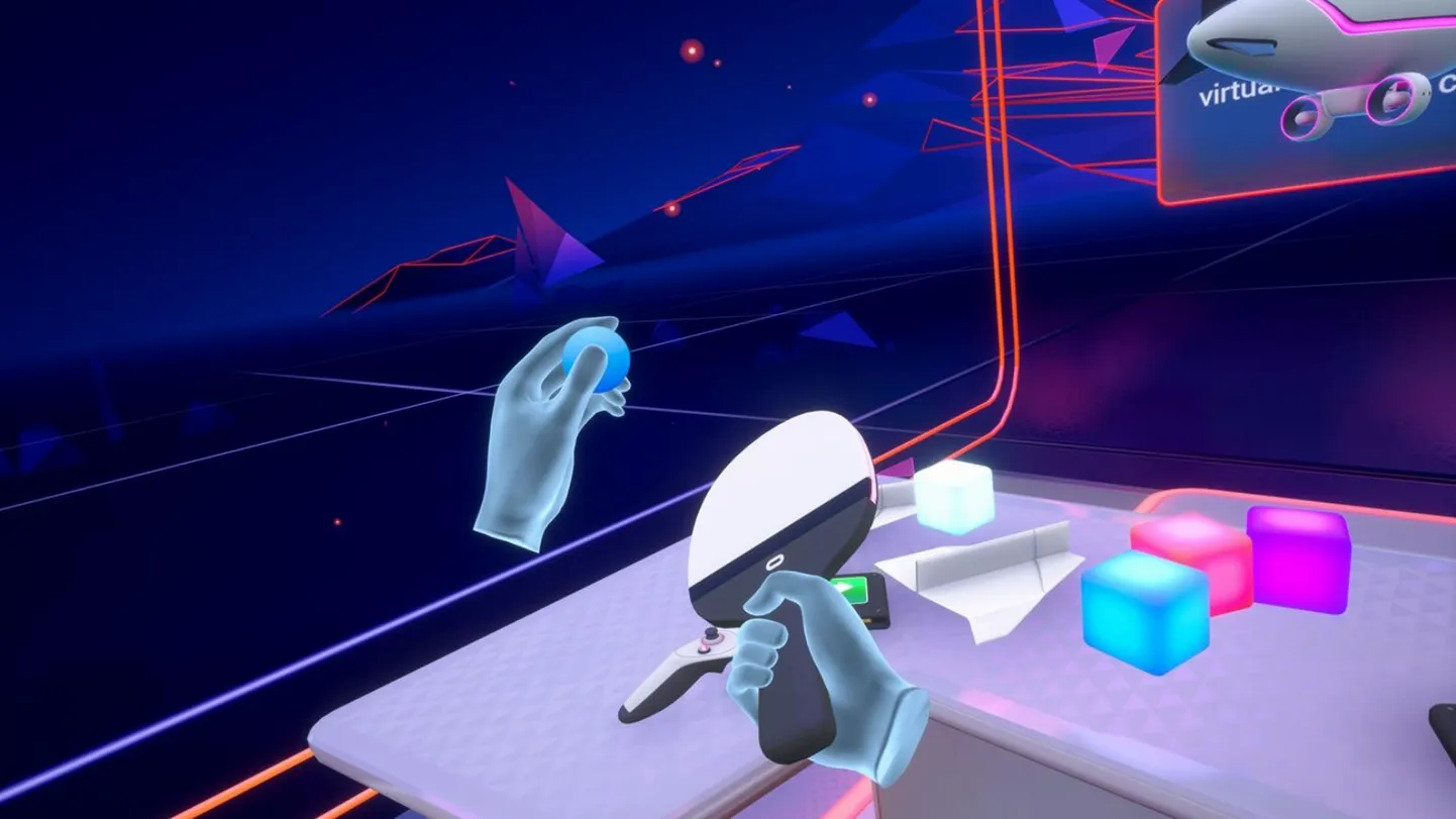 Oculus Questi sisseelamiskeskkond.