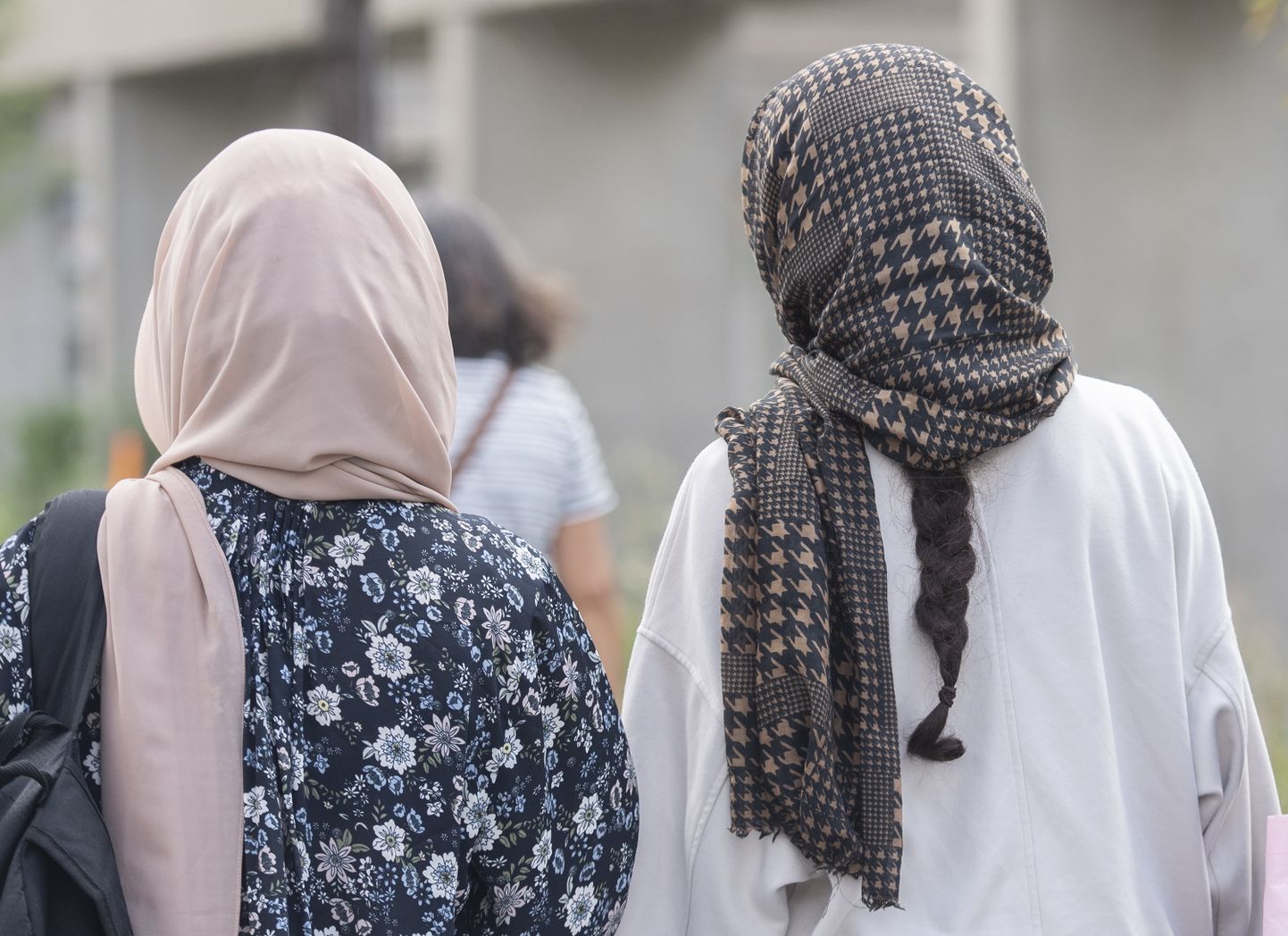 Pearätti kandvad mosleminaised. Foto on illustratiivne.