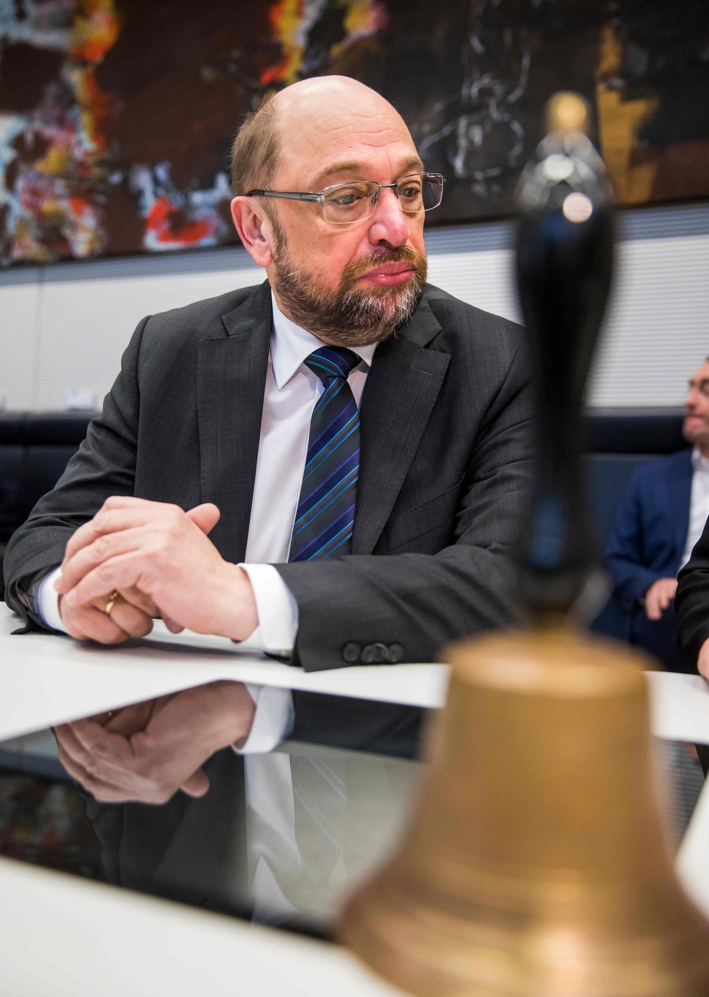 SPD liikmed toetasid napilt Martin Schulzi püüdlusi uue suurkoalitsiooni loomiseks.