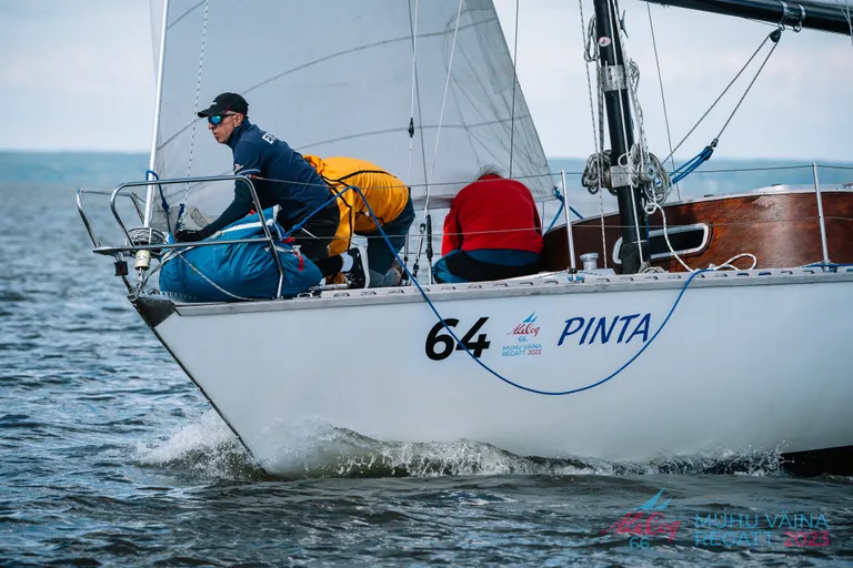Jaht Pinta (Taurus) - kapten Guido Grass, Saaremaa Merispordi Selts - A. Le Coq 66. Muhu Väina regatt 2023