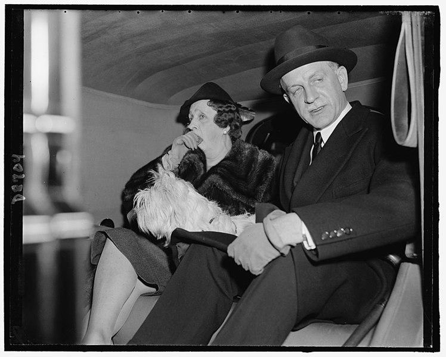 USA välisministri abiminister Sumner Welles koos abikaasaga 1940. aastal.