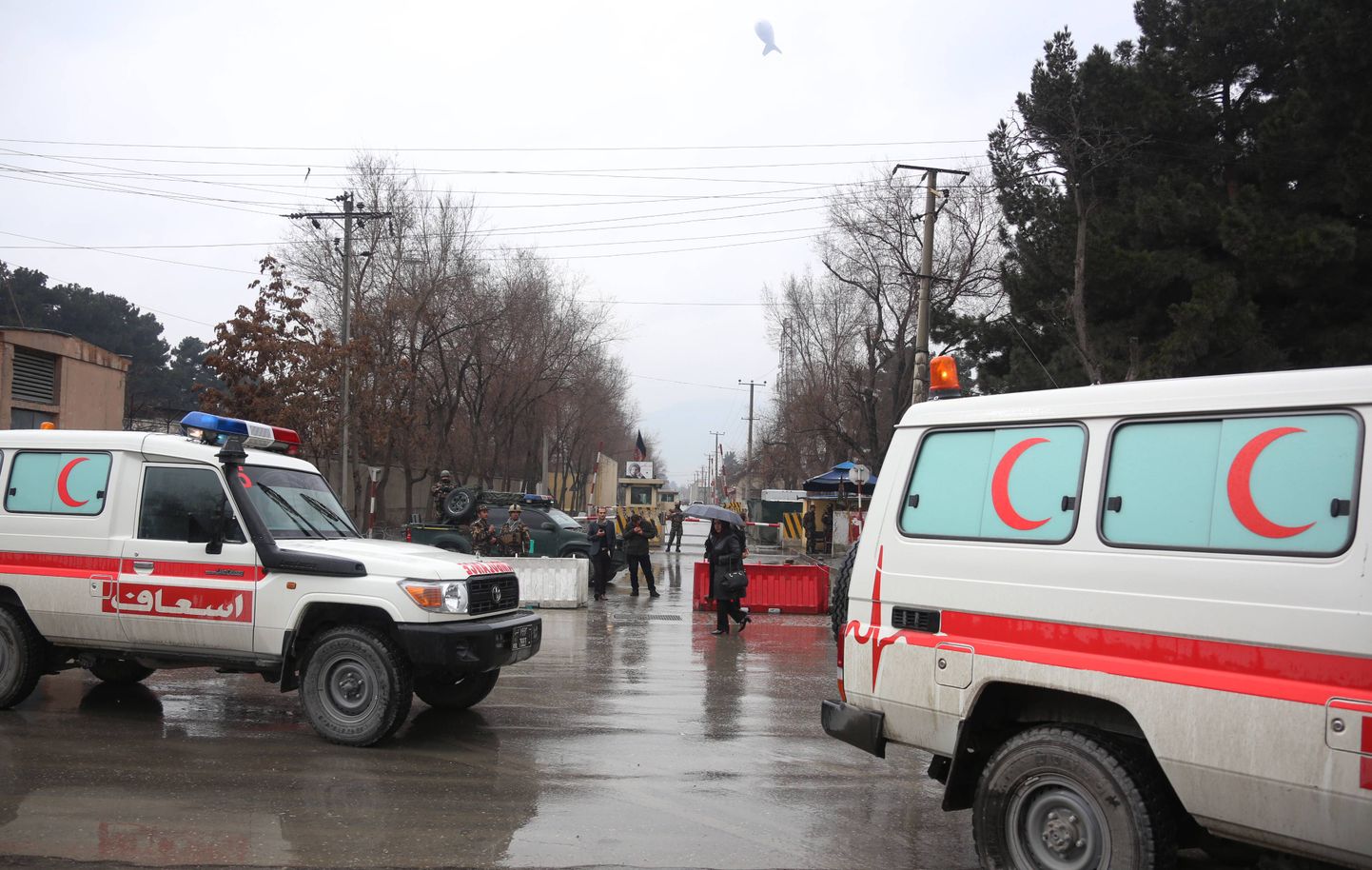 iirabi lahkumas Kabulis aset leidnud plahvatuse sündmuspaigast.