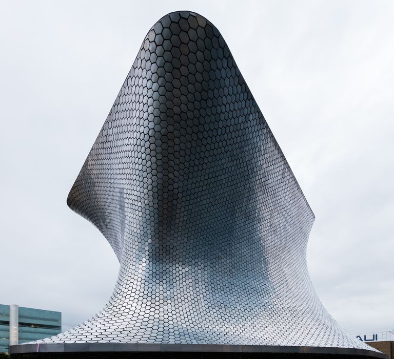 Parametriskā dizaina paraugs - muzejs Mehiko, Meksikā