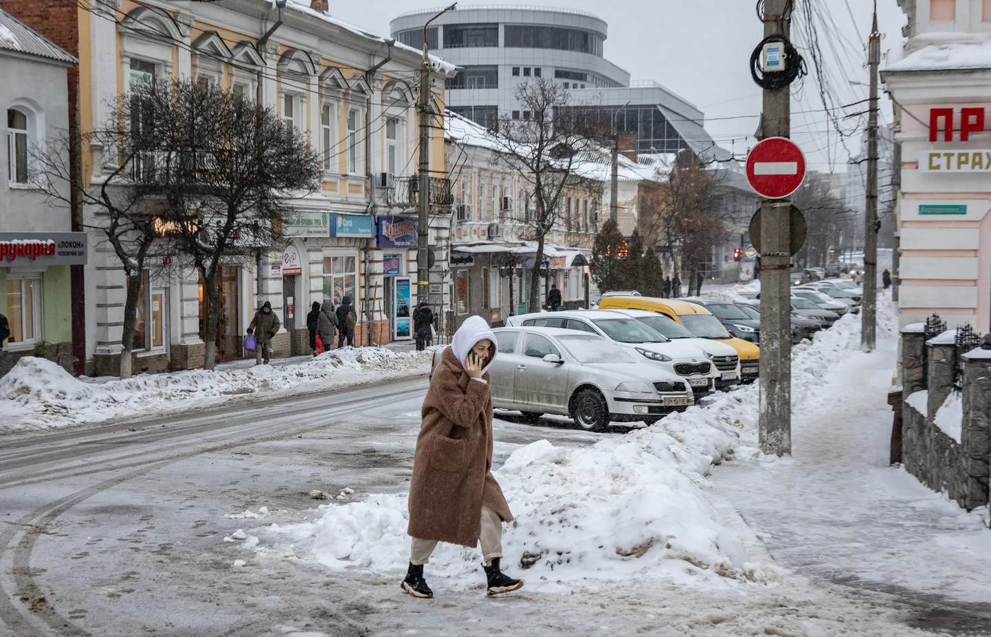 Eelmise aasta talv Ukrainas Sumõs.