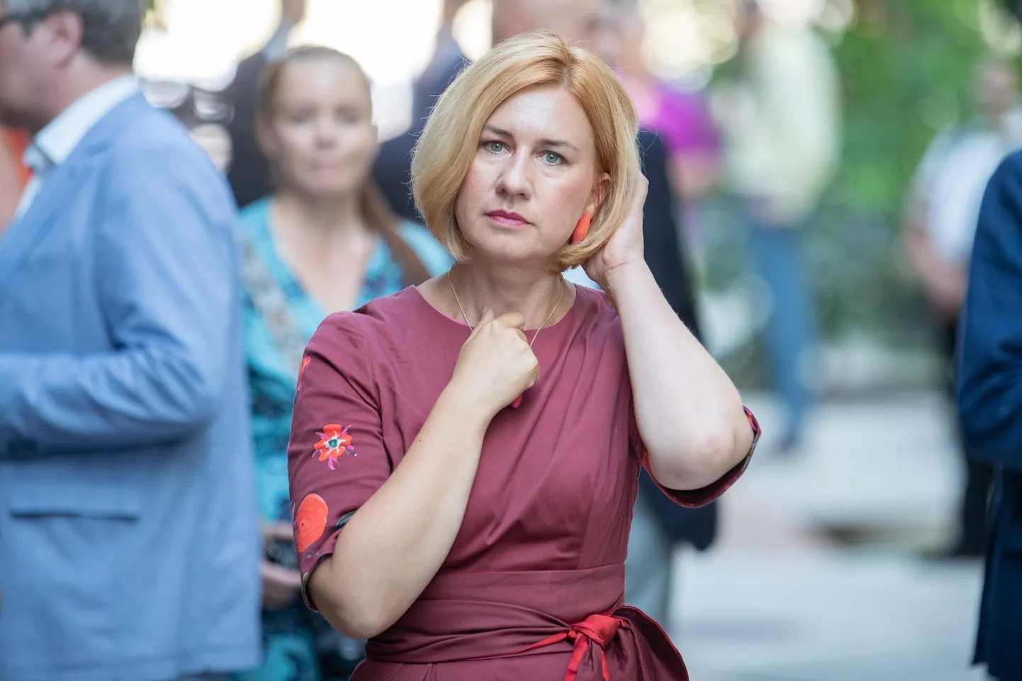 Endine riigi peaprokurör, praegu Parempoolsete erakonna juht Lavly Perling.
