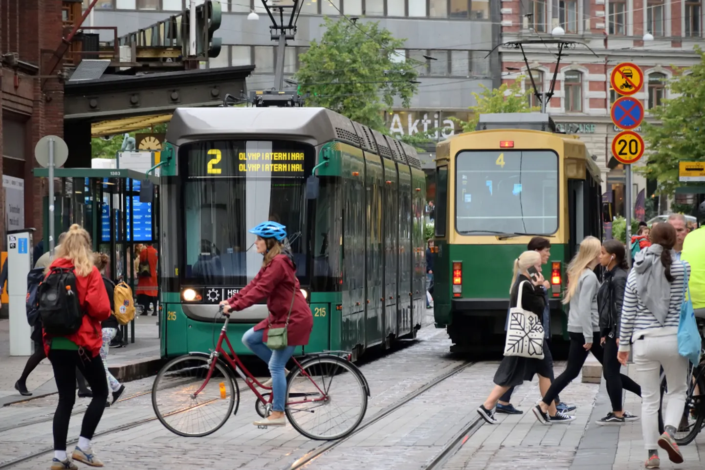 Helsingi. Pilt on illustreeriv.