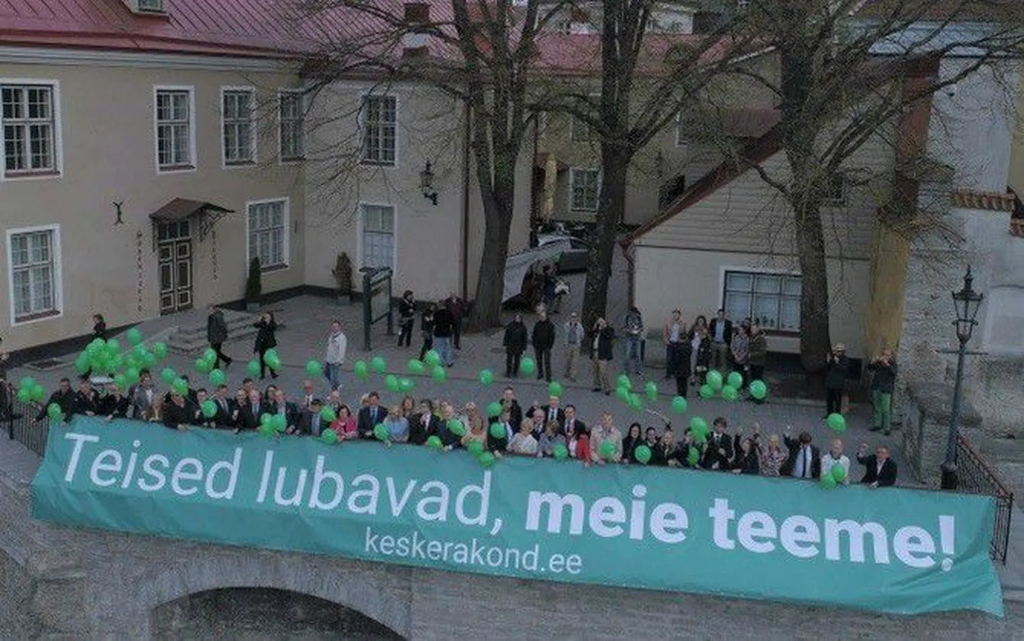 «Teised lubavad, meie teeme!» - just sellise loosungiga mindi vastu kohalikele valimistele