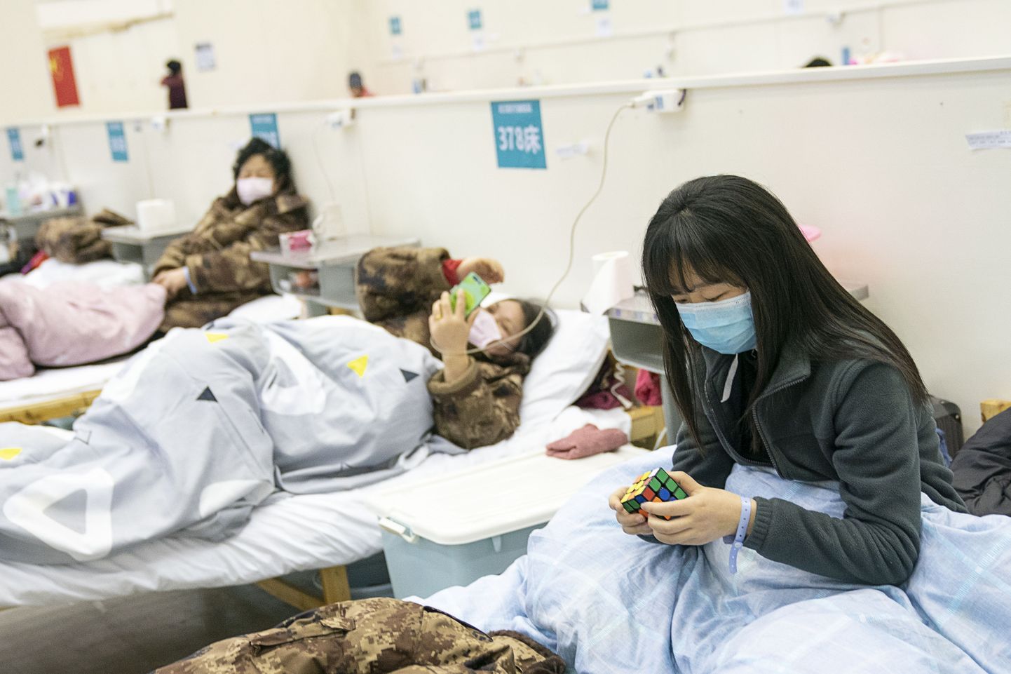 Slimnīca Ķīnā.