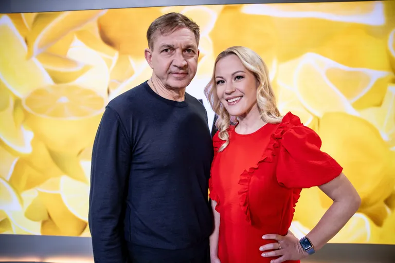 Урмас Сырумаа и Светлана Карабут в студии Limon LIVE.
