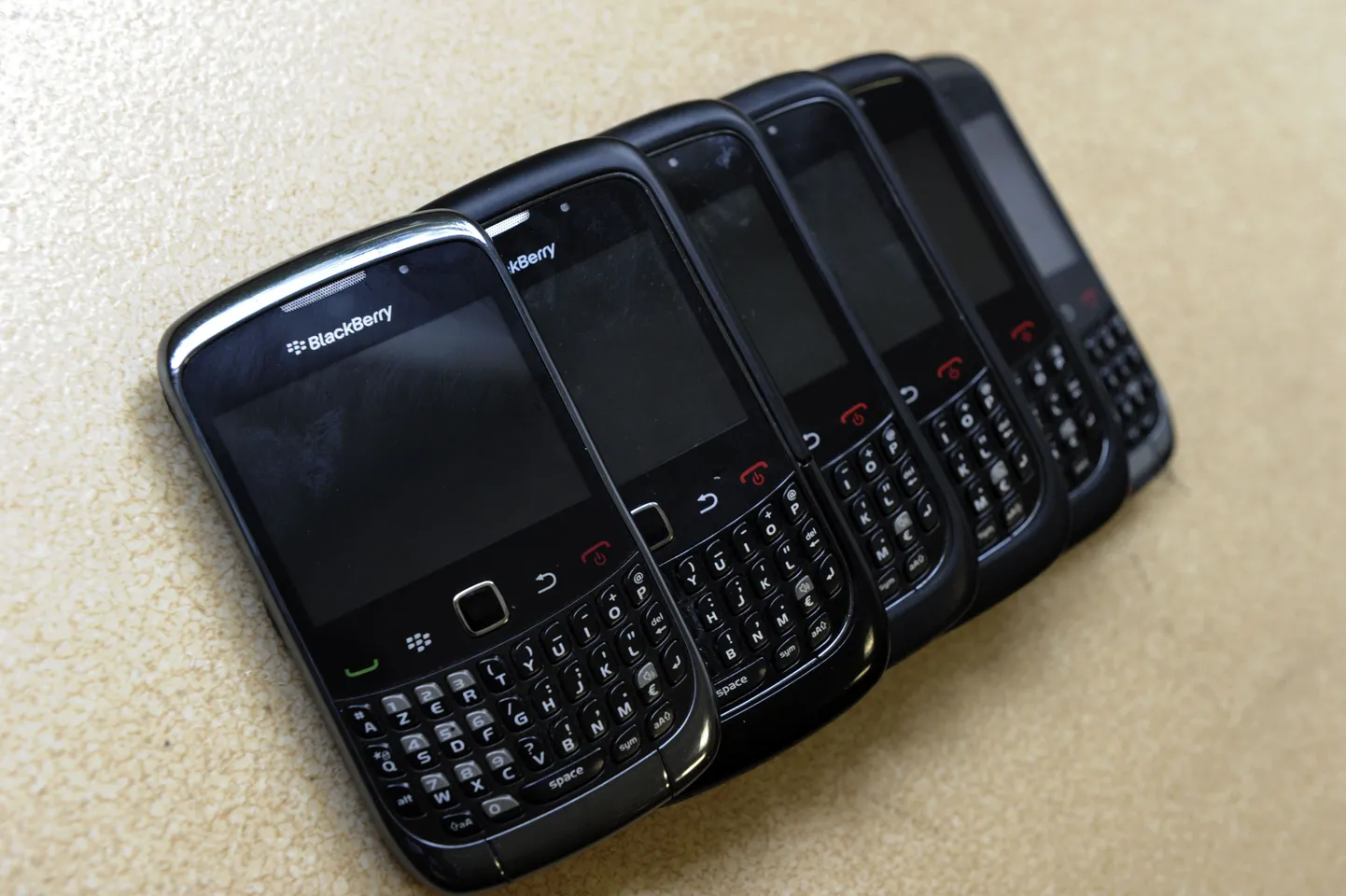 Blackberry nutitelefonid.