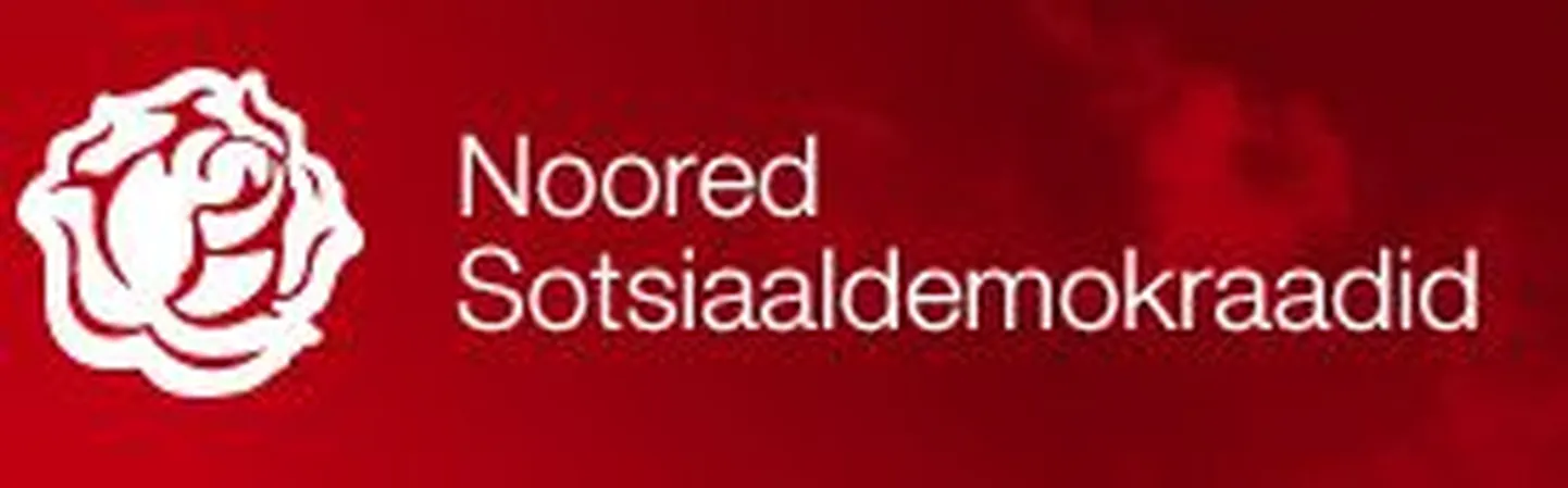 Noorte Sotsiaaldemokraatide logo.
