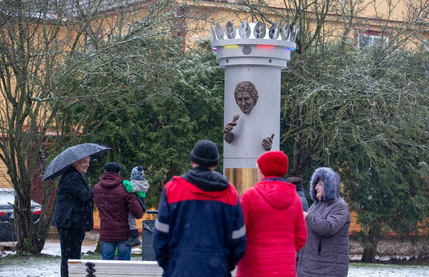 Jaak Joala kuju püstitati Viljandi linna eelmise aasta lõpus.
