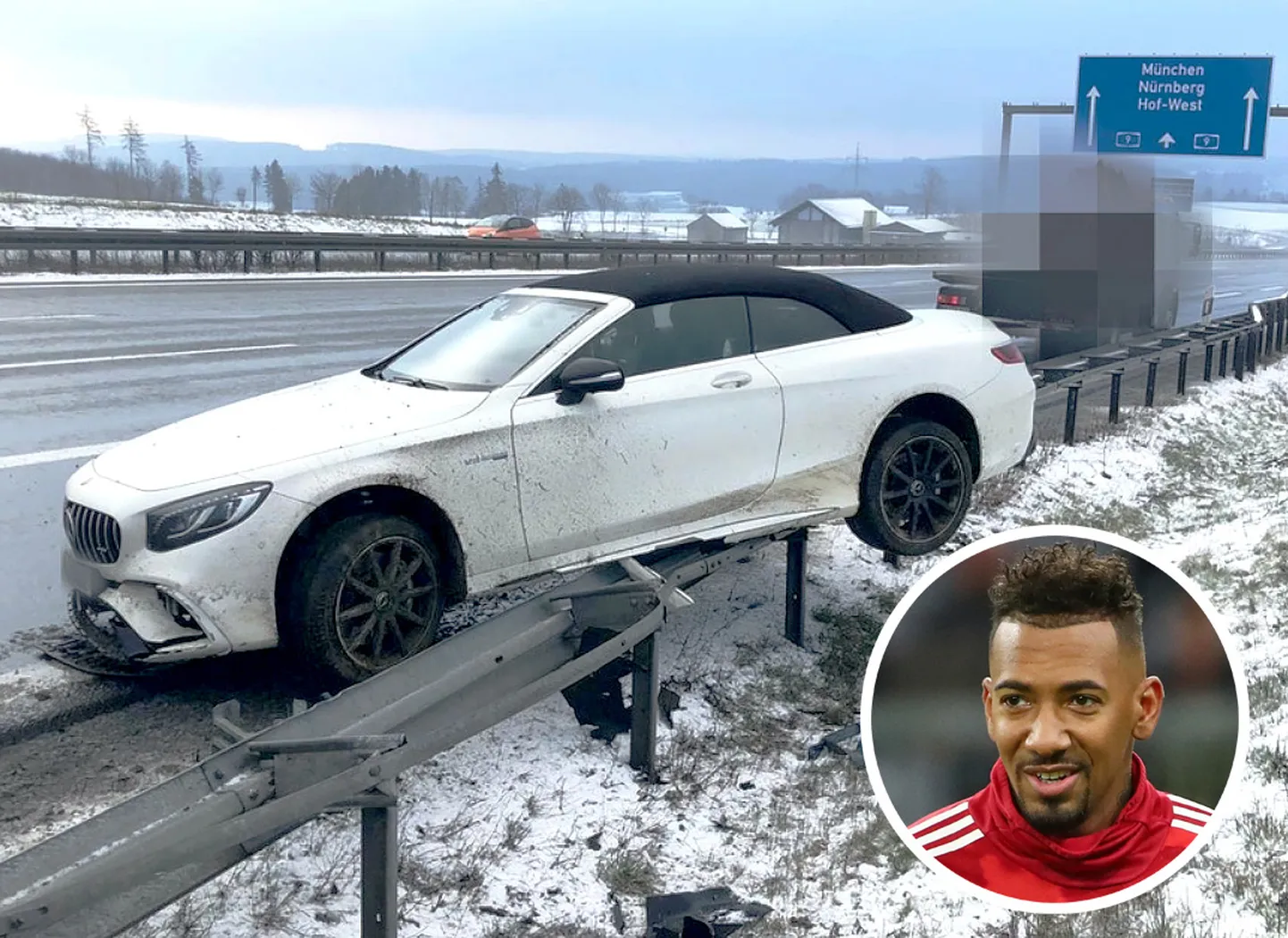 Žeroms Boatengs un viņa Mercedes-AMG S 63 kabriolets
