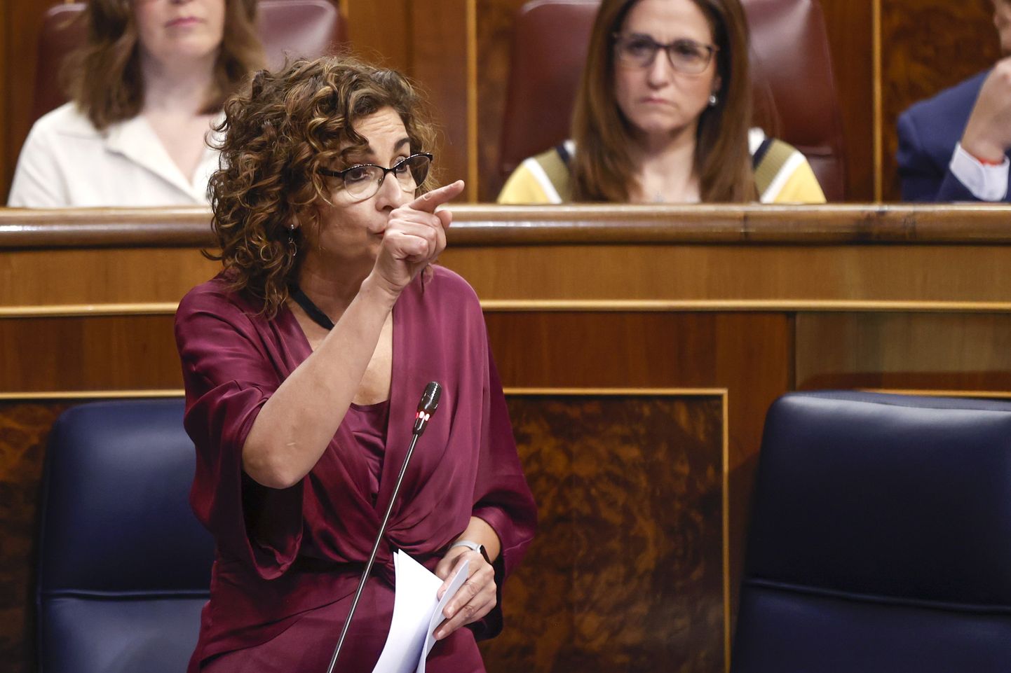 Spānijas finanšu ministre Marija Hesusa Montero