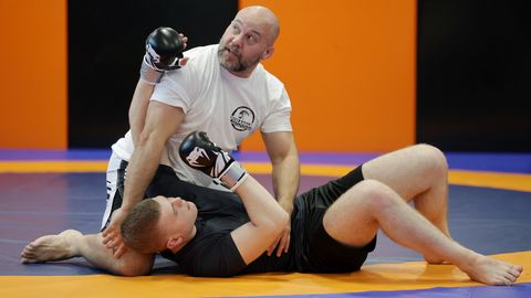 Haruldane võimalus: vabavõitlejad said treenida UFC talente juhendava treeneri käe all