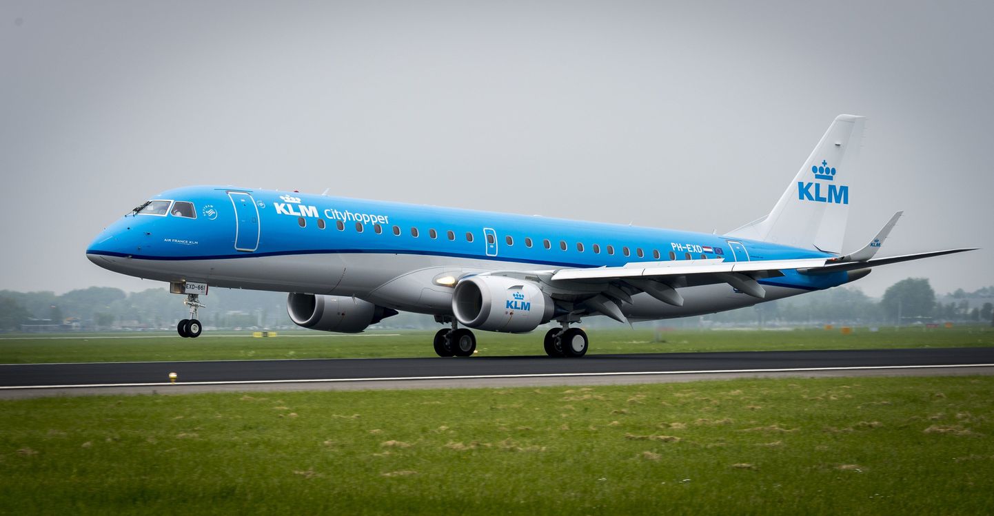 KLMi lennukiparki kuuluv õhusõiduk.