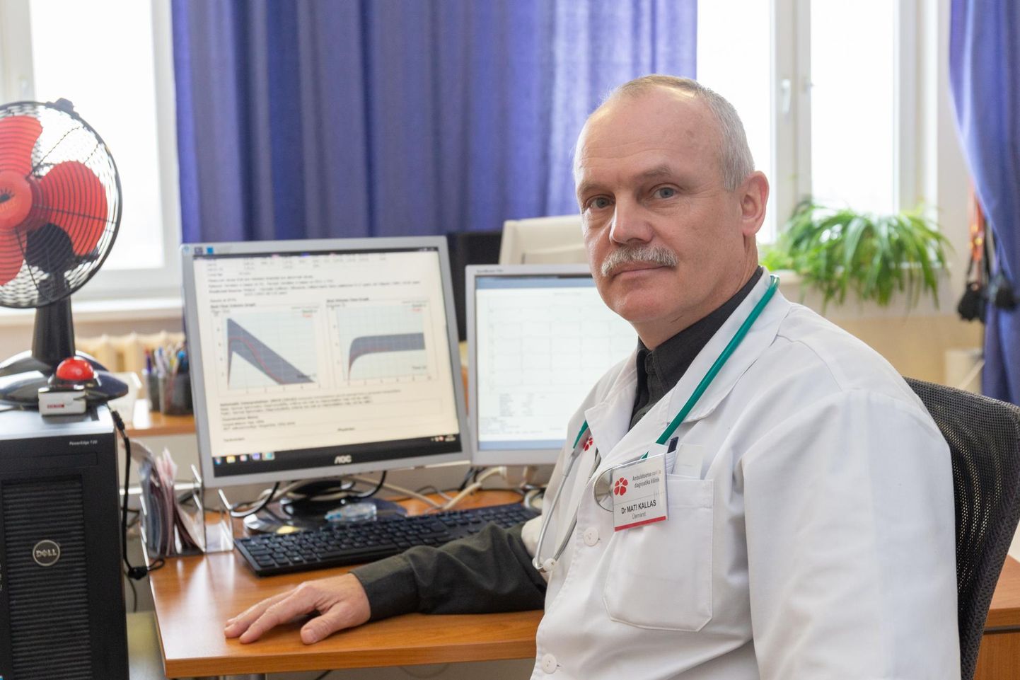 Viljandi haigla ambulatoorse ravi ja diagnostika kliiniku ülemarst Mati Kallas ütleb, et libedus niidab ühtviisi nii nooremaid kui vanemaid.