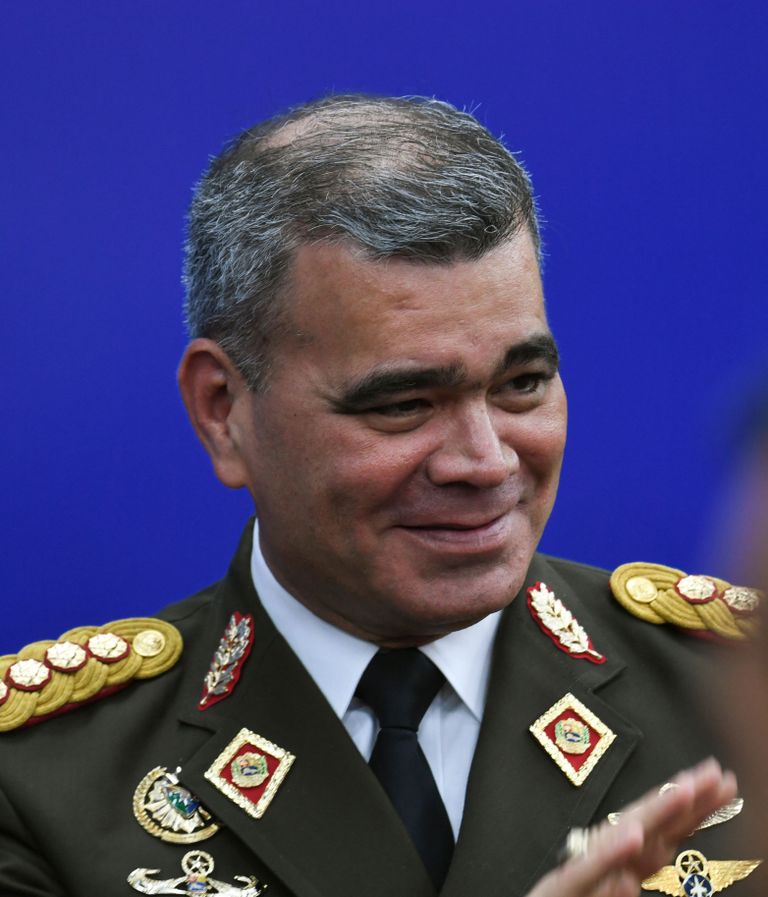 Venezuela kaitseminister Vladimir Padrino veebruaris 2020
