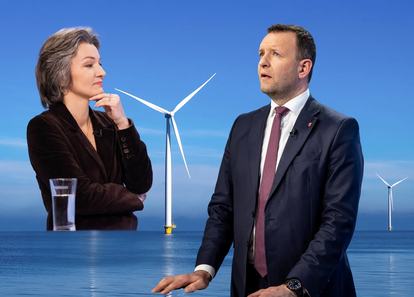 Sotsidele tuli neljapäevane käik täiesti ootamatult. Pildil kliimaminister Yoko Alender ja Sotsiaaldemokraatliku Erakonna esimees, siseminister Lauri Läänemets.