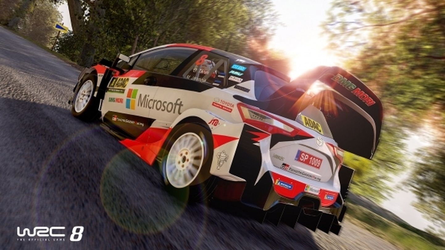 Rallimäng WRC 8.