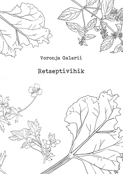 Retseptivihiku esikaas.