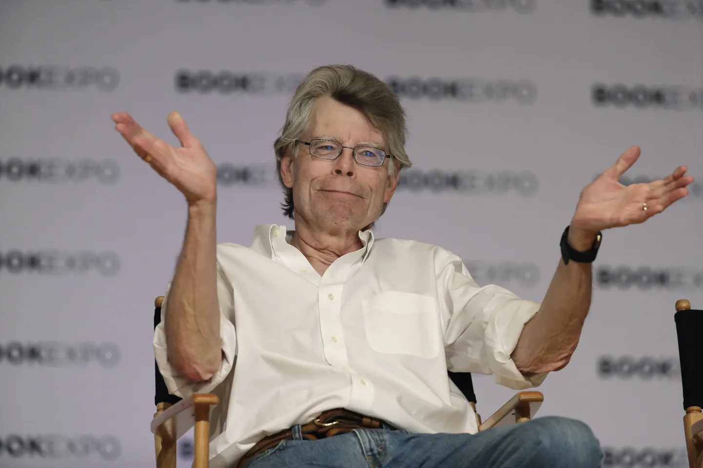 Populaarne õuduskirjanik Stephen King 2017. aastal.