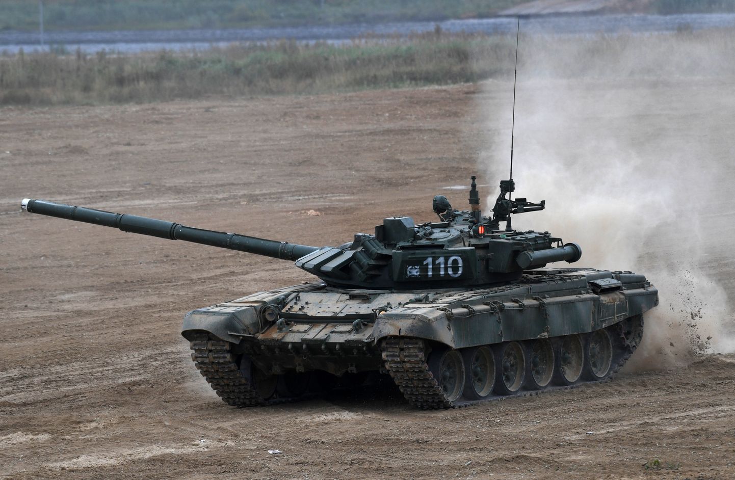 T-72B3 tank. Foto on illustratiivne.