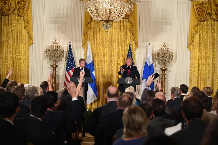 Donald Trump ja Sauli Niinistö