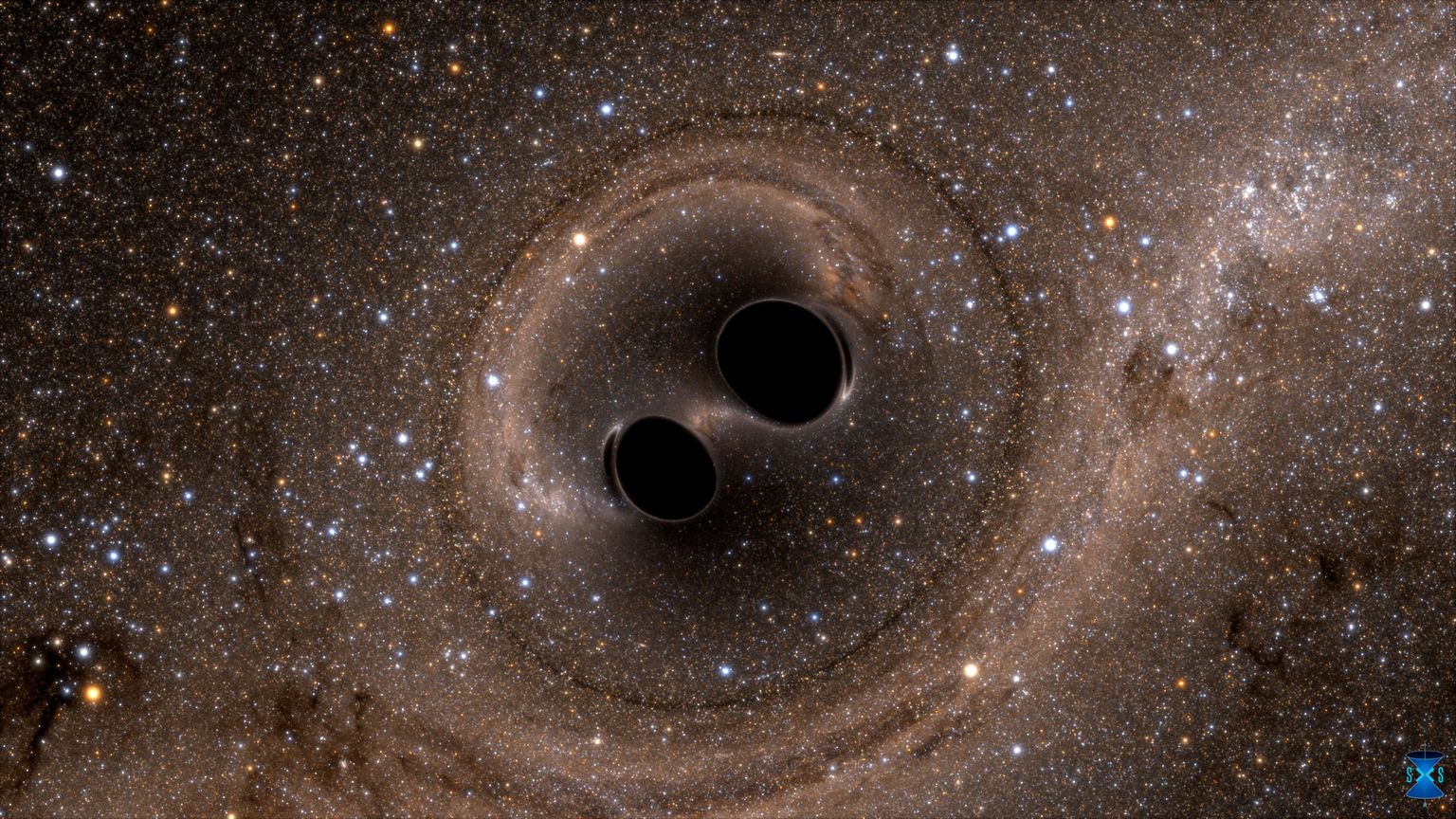 Mõõdetava tugevusega gravitatsioonilained tekivad kahe musta augu kokkupõrkel.