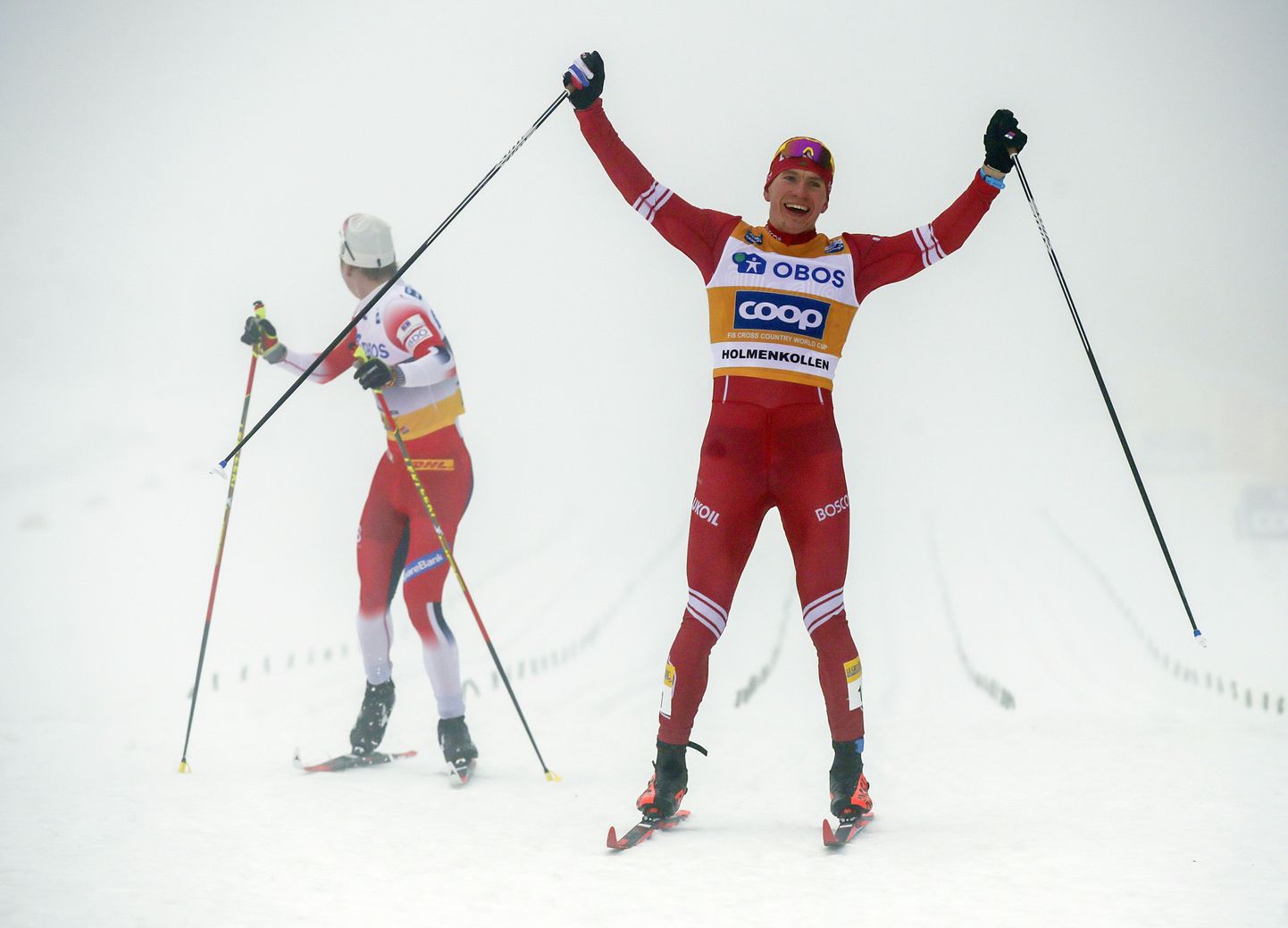 Holmenkolleni 50 km klassikasõidu võitis venelane Aleksandr Bolšunov.