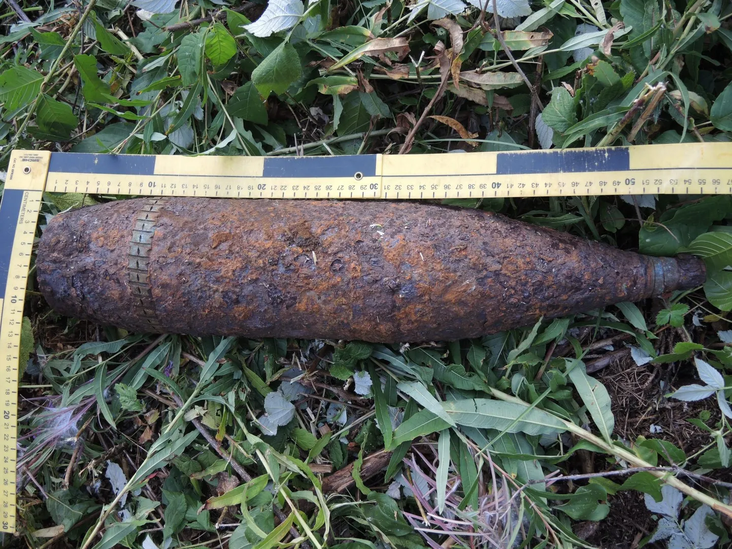 122 mm mürsk. Foto on illustratiivne.